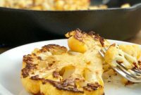 Red Curry Roasted Cauliflower Steaks