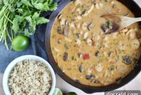 Succulent Creamy Red Chili Shrimp Stir Fry