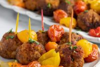 Spicy Turkey Chorizo Meatballs