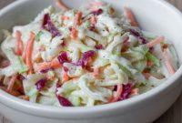 Speedy Coleslaw in 5 Minutes