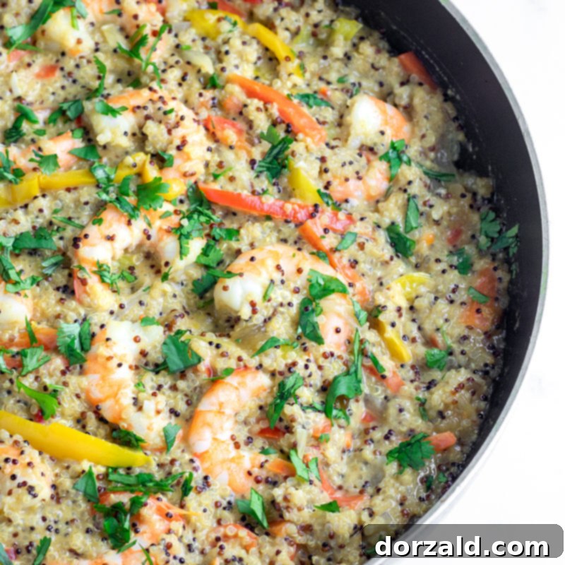 Zesty One-Pot Shrimp Quinoa 1 featured 6911