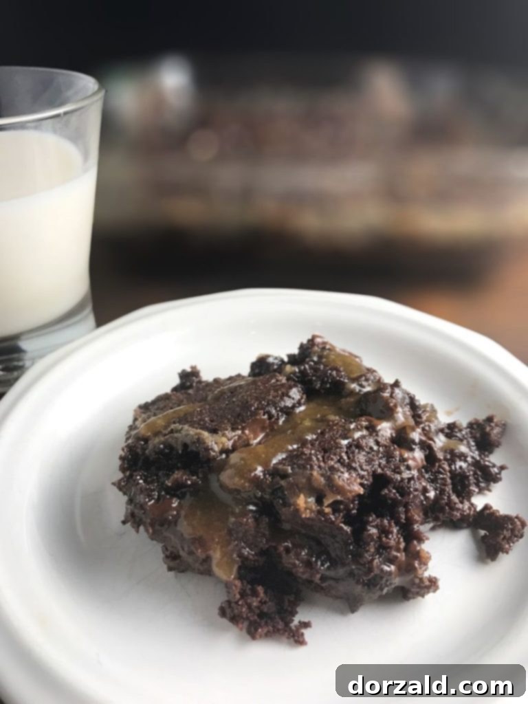 Dairy-Free Caramel Chocolate Brownies