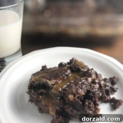 Dairy-Free Caramel Chocolate Brownies