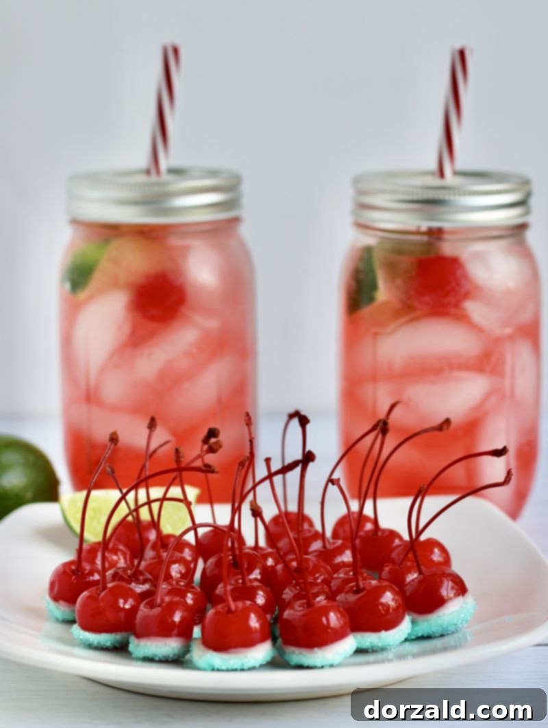 Spiked Shirley Temples 2 Boozy Shirley Temples