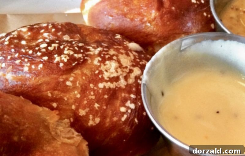 Dallas' Independent Bar and Kitchen 3 The Independent Bar & Kitchen in Dallas - Root Beer Pretzel Bread and Dips