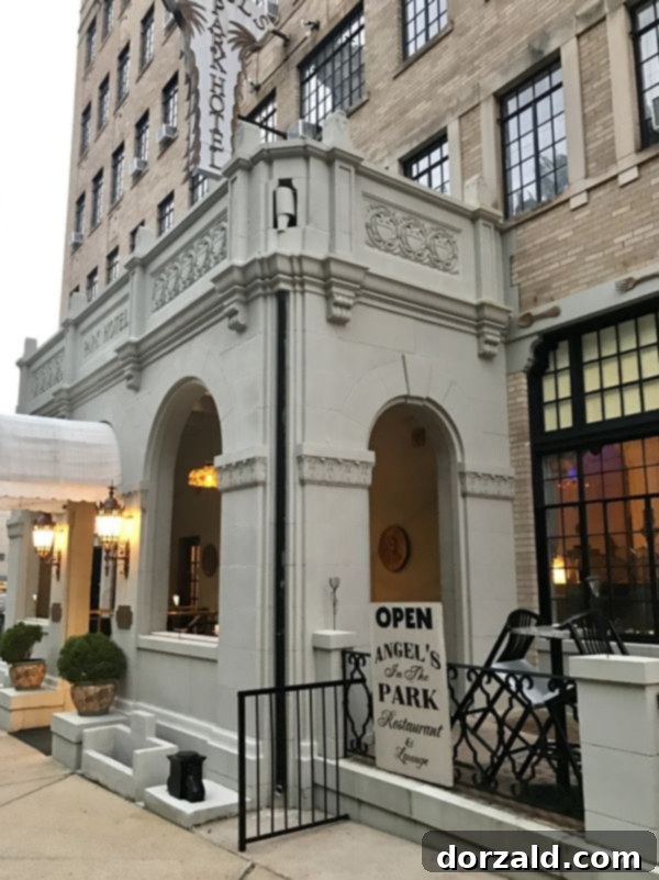 Angels in the Park Restaurant Hot Springs AR fine dining