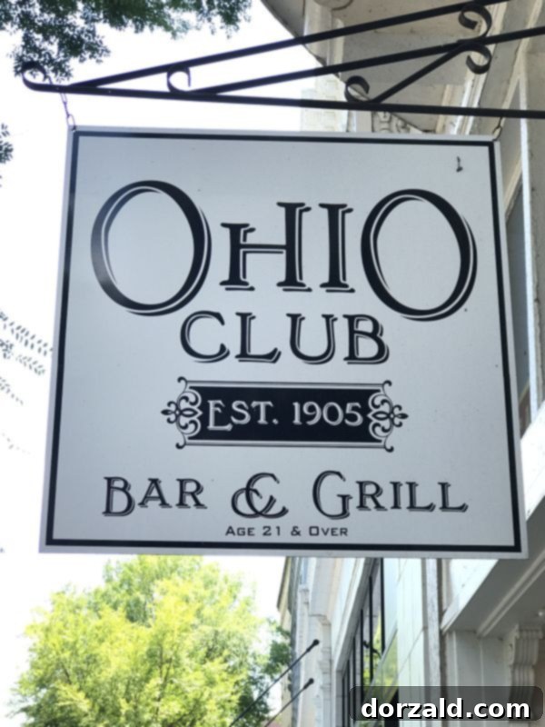 Ohio Club Hot Springs AR Review Lunch