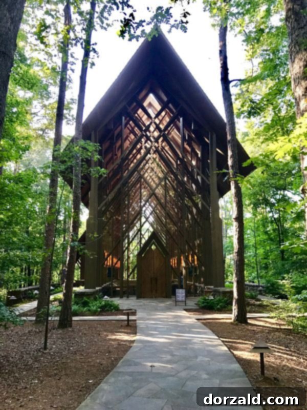 Hot Springs AR Garvan Gardens Chape