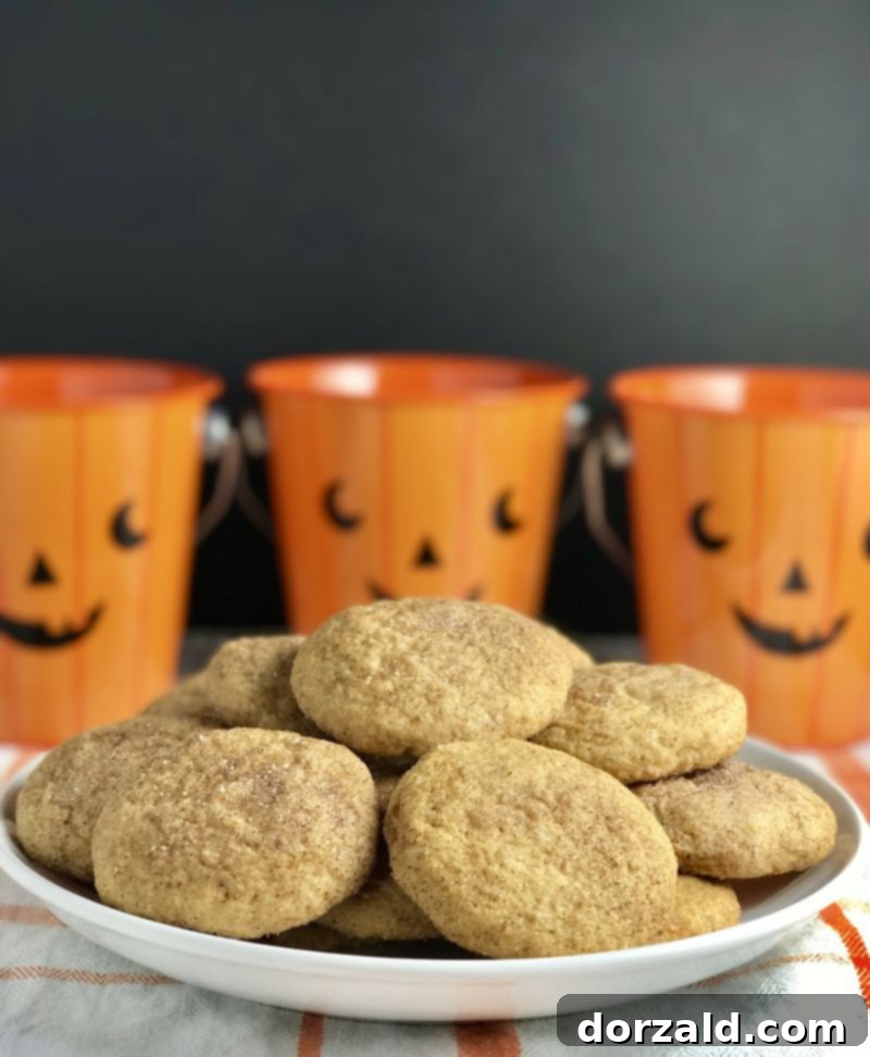 Pumpkin Snickerdoodle Cookies