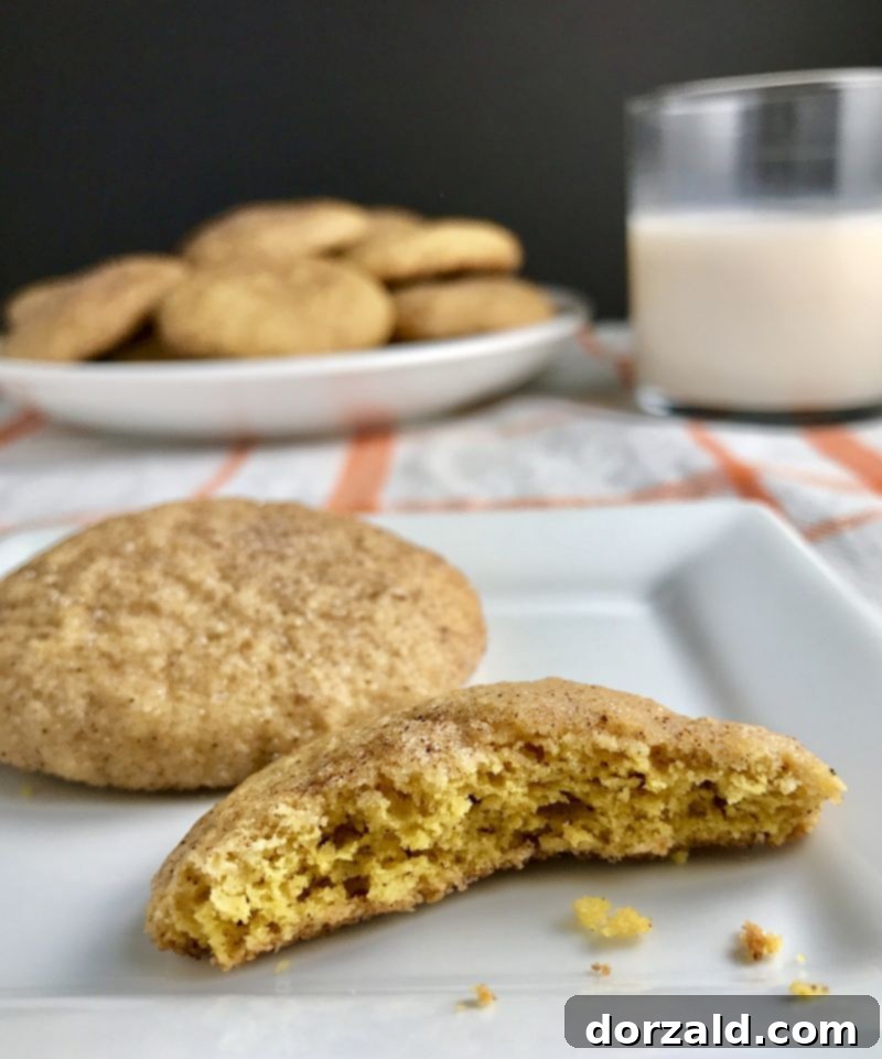 Pumpkin Snickerdoodle Cookies