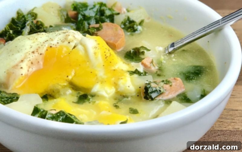 Potato Kale Sausage Soup