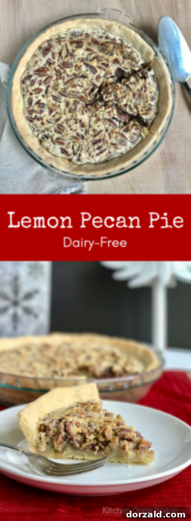 Zesty Dairy-Free Lemon Pecan Pie 6 Lemon Pecan Pie Kitchen Gone Rogue