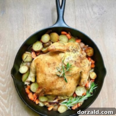 Roasted Chicken with Red Potatoes and Rosemary