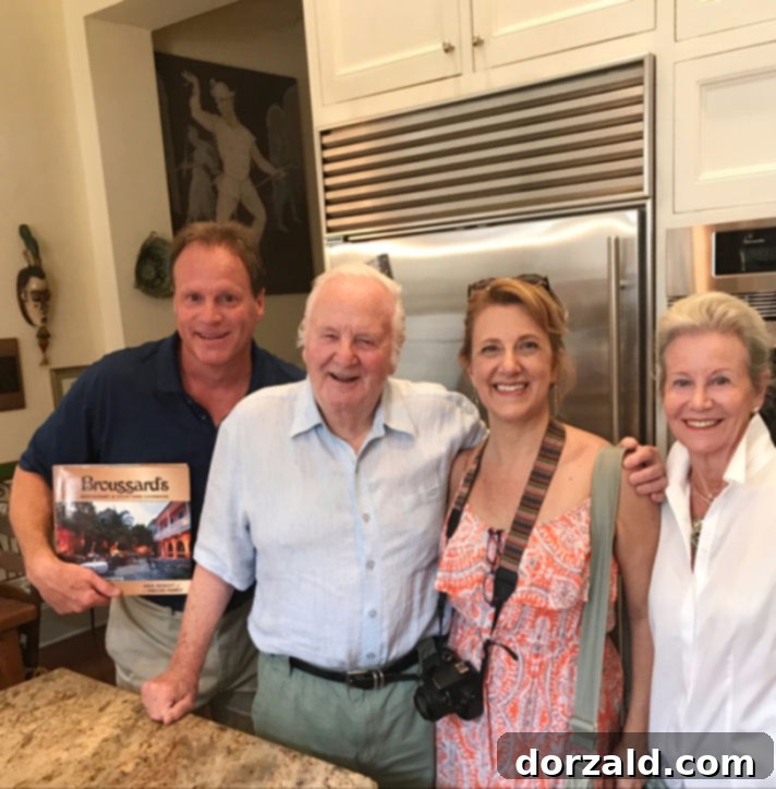 New Orleans Culinary Stroll 12 Food tour guests enjoying jambalaya at the home of Chef Gunter Preuss
