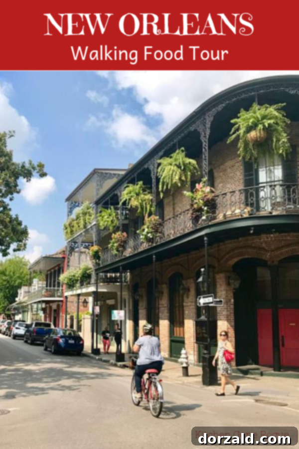 Pin this guide: New Orleans Walking Food Tour with Kitchen Gone Rogue