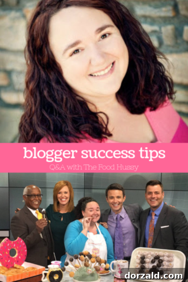 blogger success tips food hussy
