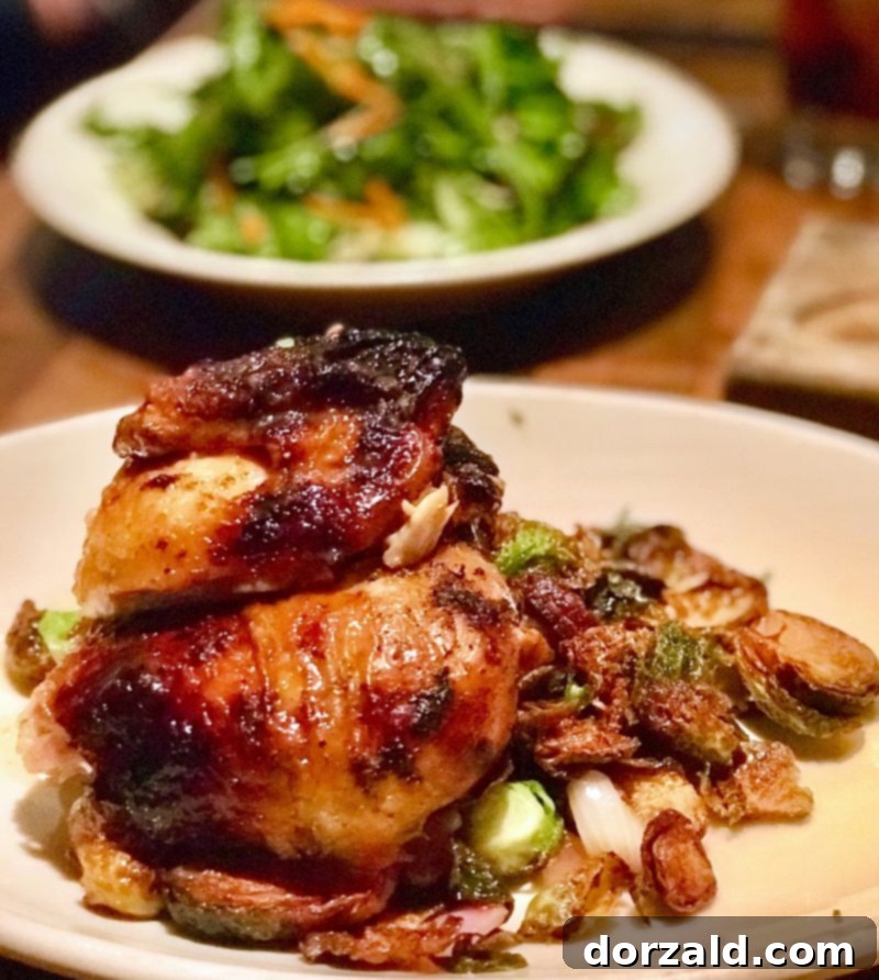 Plano Texas Staycation Your Guide to Food and Fun 19 Whiskey Cake Plano Chicken Entree