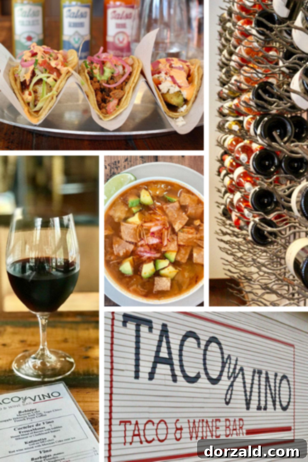 Uncorking Flavors at Taco y Vino 8 Taco y Vino restaurant review - interior dining room