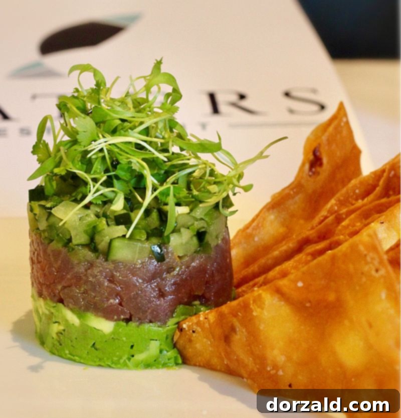 Waters Fort Worth Restaurant: Our Verdict 4 Waters Fort Worth Ahi Tuna Tartare Appetizer