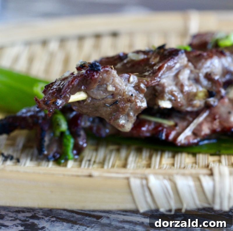 khao noodle shop beef skewers closeup kitchen gone rogue kelly kirkendoll