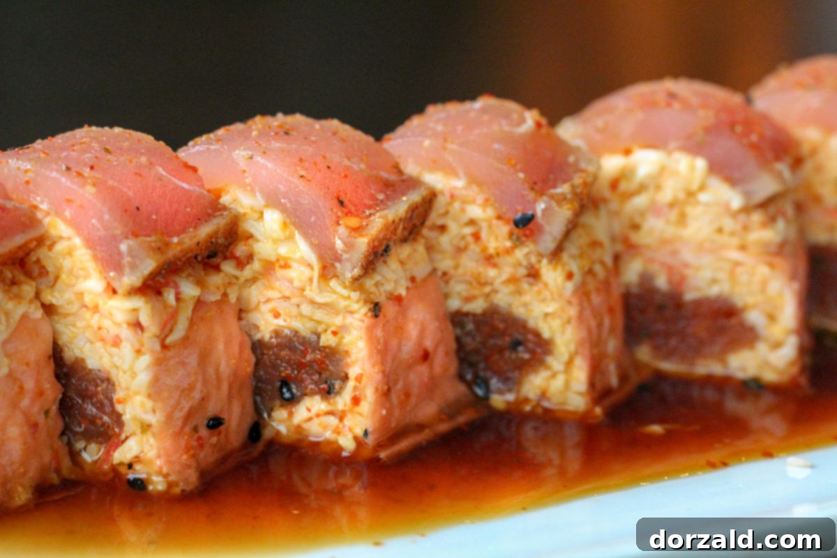 French Kiss maki roll without rice at Edoko