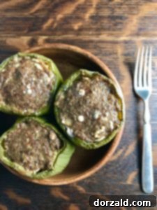 meat stuffed bell peppers