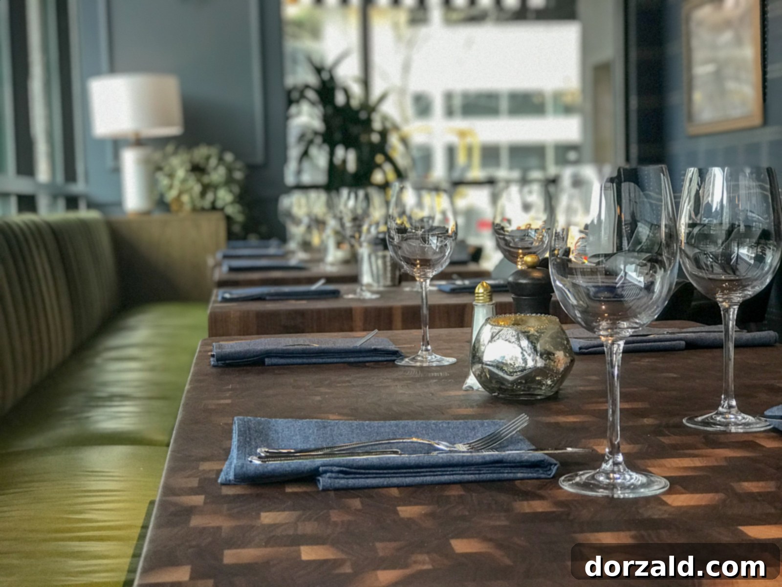 The Henry Dallas restaurant interior and bustling atmosphere