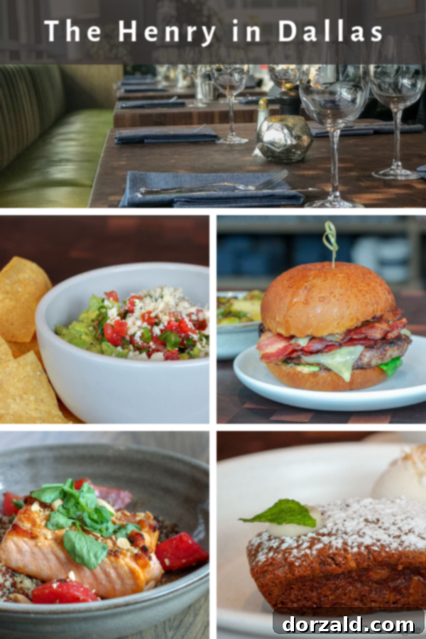 The Henry in Dallas Texas - restaurant review summary
