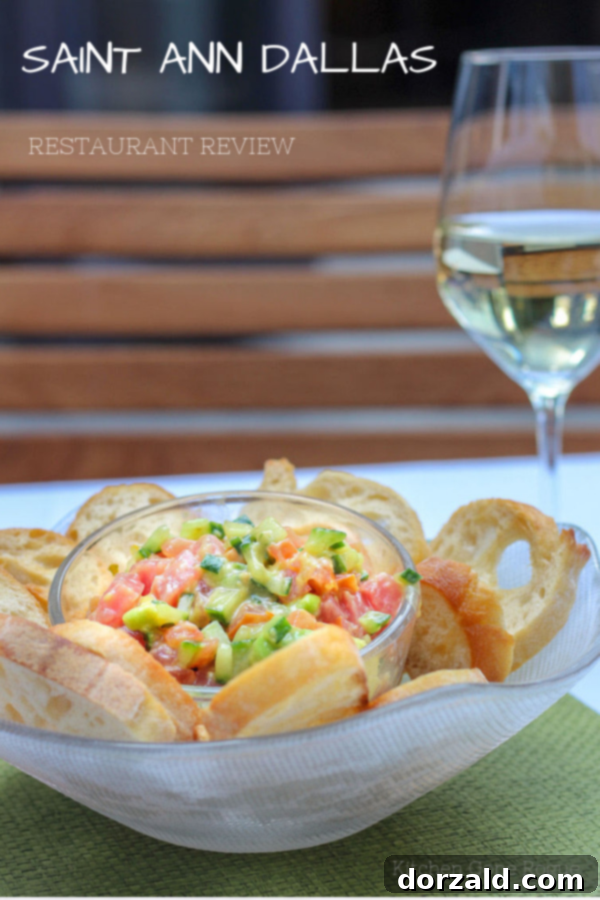 SAINT ANN DALLAS RESTAURANT REVIEW - Patio Hot Spot