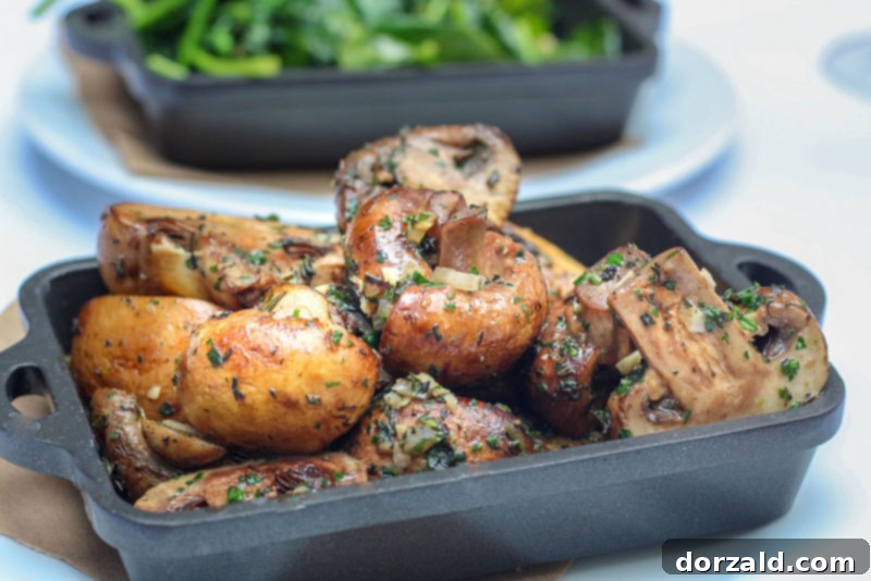 Saint Ann Dallas Herb Roasted Mushrooms