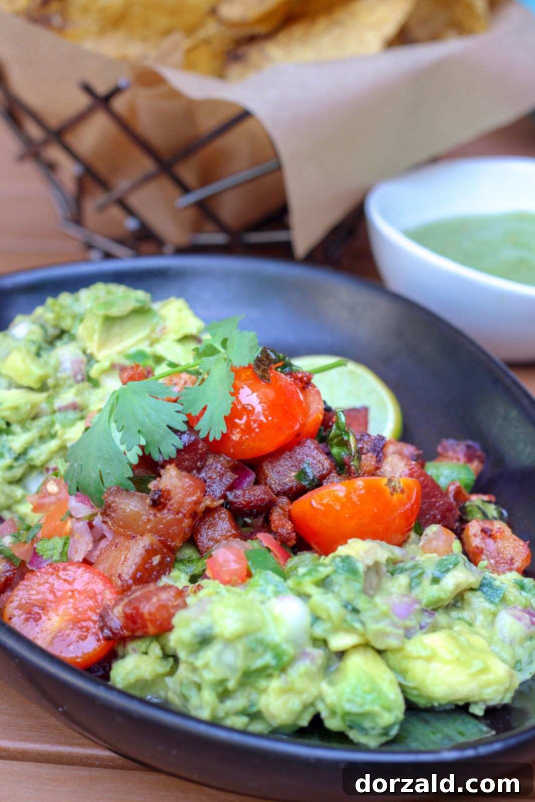 El Bolero Crockett Row: Restaurant Review 6 Delicious house-made guacamole topped generously with crispy bacon at El Bolero Fort Worth