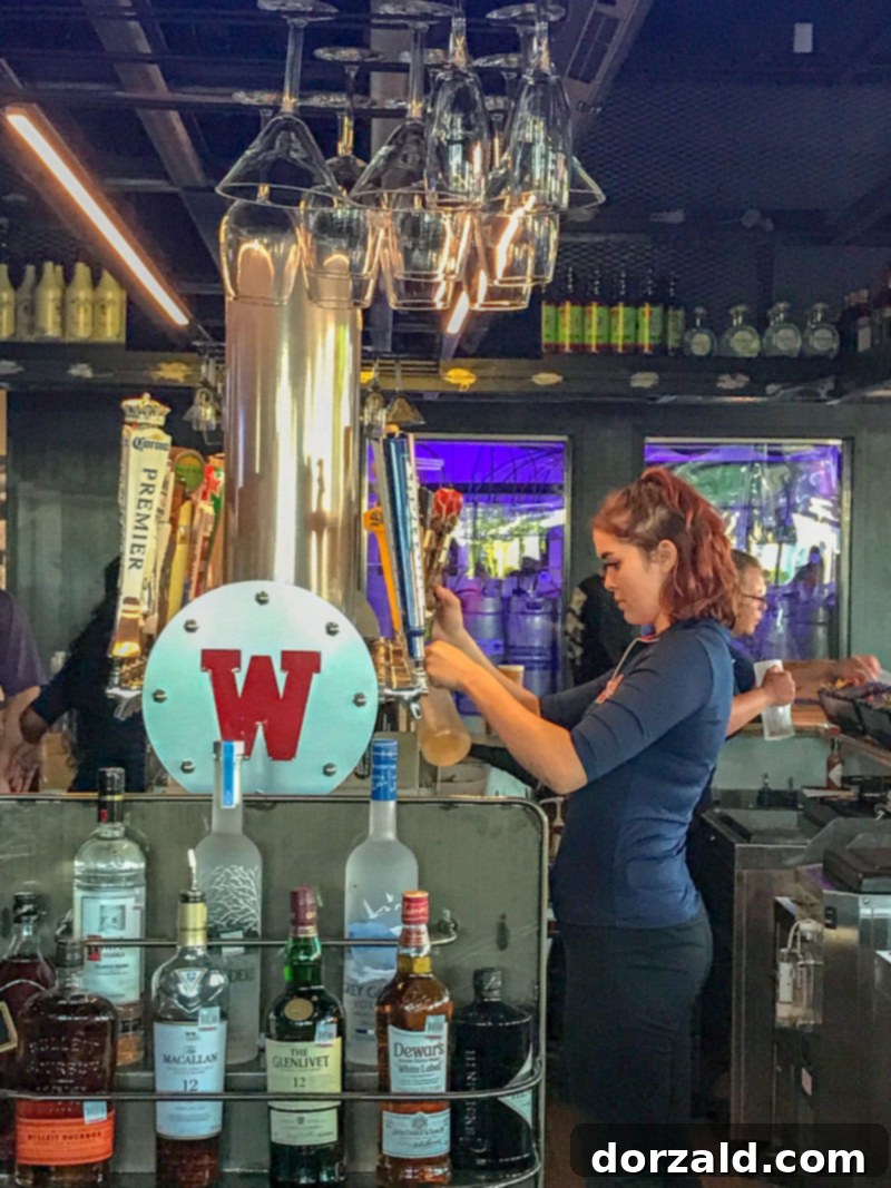 Walk-On's Bistreaux & Bar Arlington Interior Seating and TVs