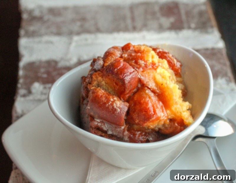 Walk-On's Arlington Dessert: Krispy Kreme Bread Pudding