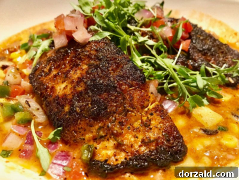 Close-up of a main course dish at Fixture Kitchen and Social Lounge