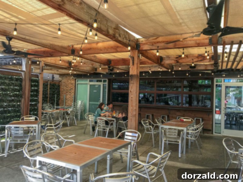 A Review of Fixture Kitchen and Social Lounge 4 Patio at Fixture Kitchen and Social Lounge Fort Worth - Ideal for al fresco dining