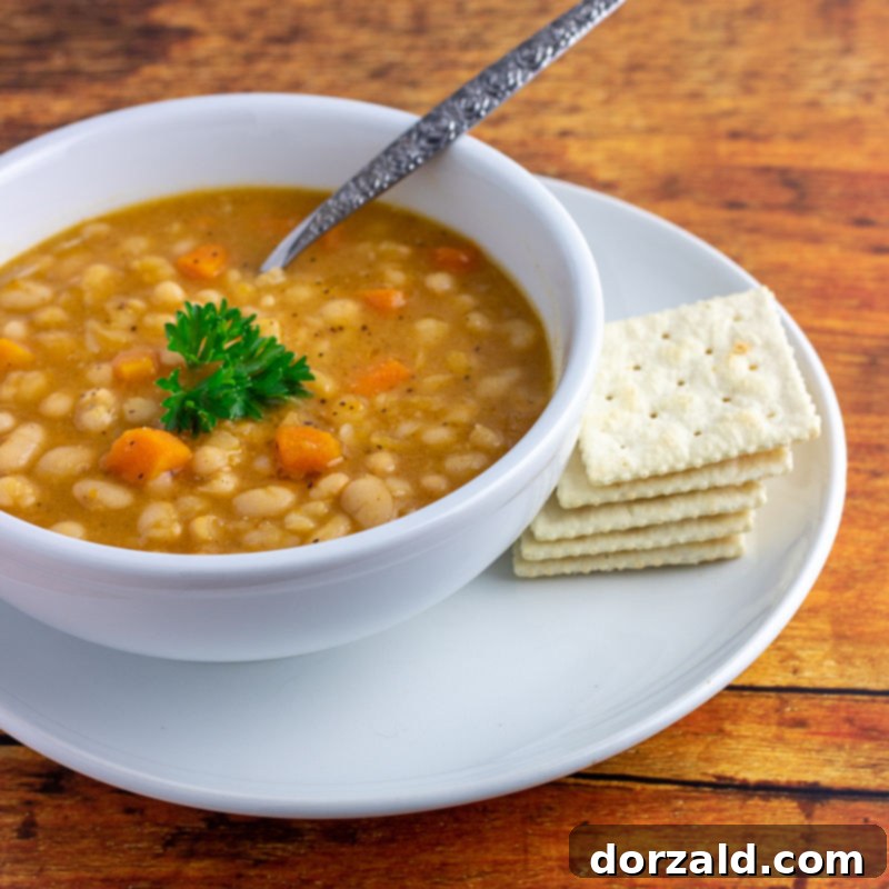 Instant Pot Copycat Bean with Bacon Soup