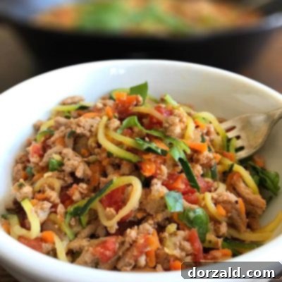 zucchini noodle turkey marinara recipe