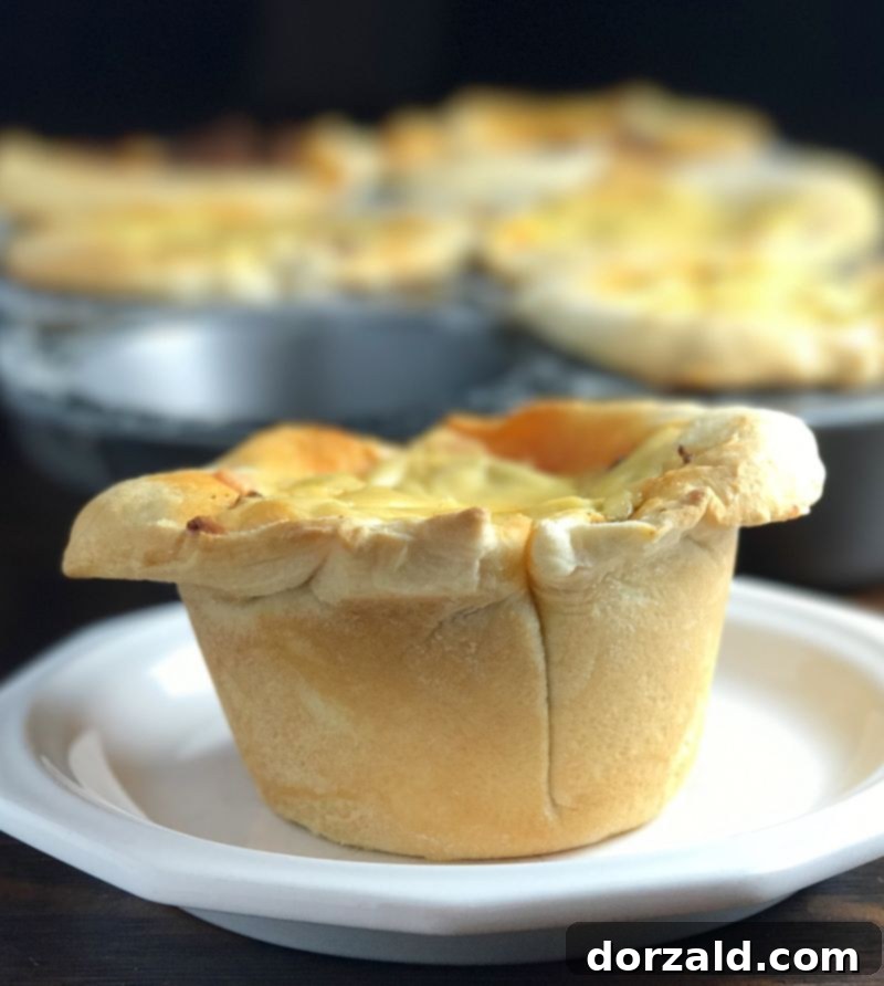 Sloppy Joe Biscuit Pockets 2 Crowd-Pleasing BBQ Cups, savory sloppy joe meat in flaky biscuit cups
