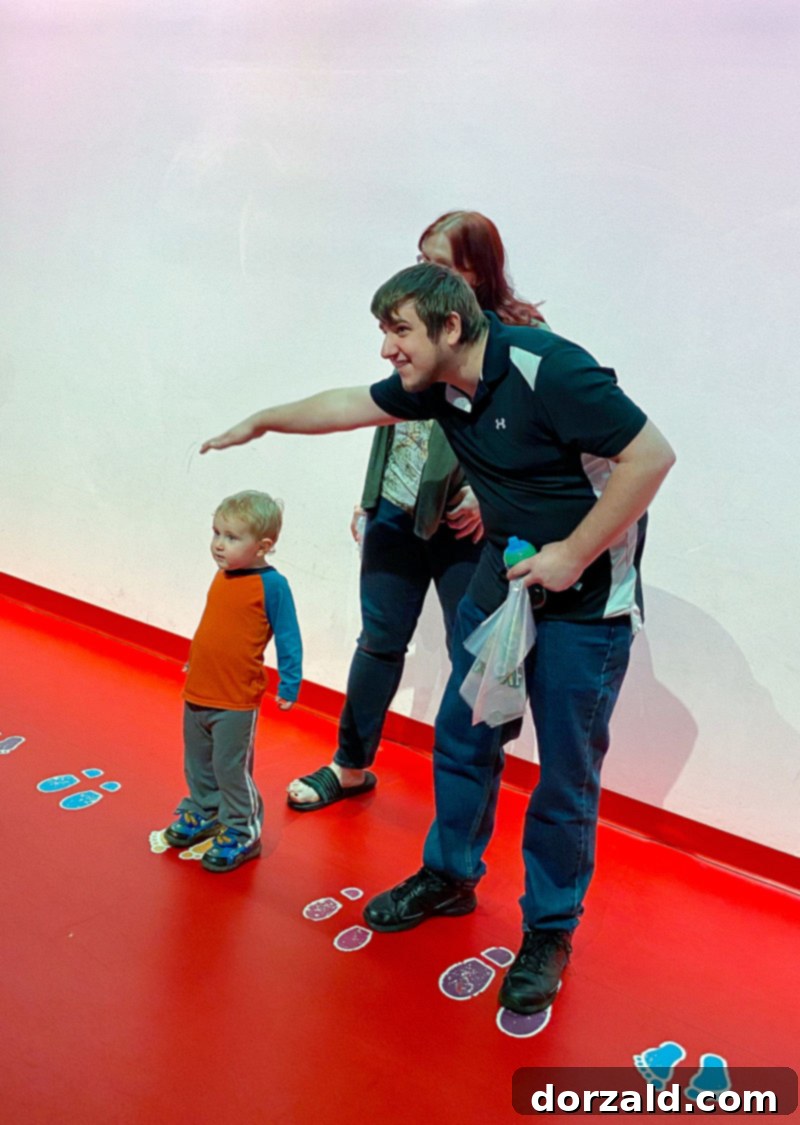 Four Generations Enjoy Plano Crayola Experience 9 Active play area for kids at Crayola Experience Plano