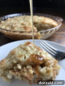 dairy-free caramel apple cake with caramel sauce