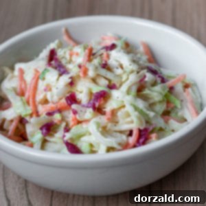 easy 5-minute coleslaw