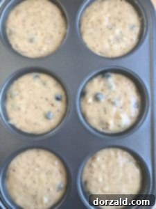 Vegan Banana Nut Blueberry Muffins 8 dairy-free banana nut blueberry muffins