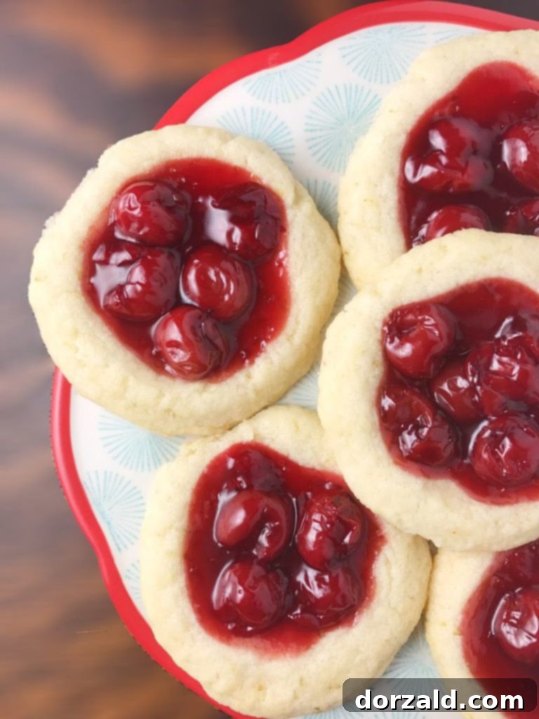 cherry lime cookies